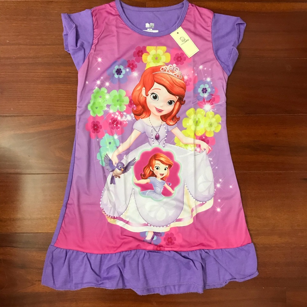 Princess Sophia Cute Nightgown Dress - Picture 2 of 6